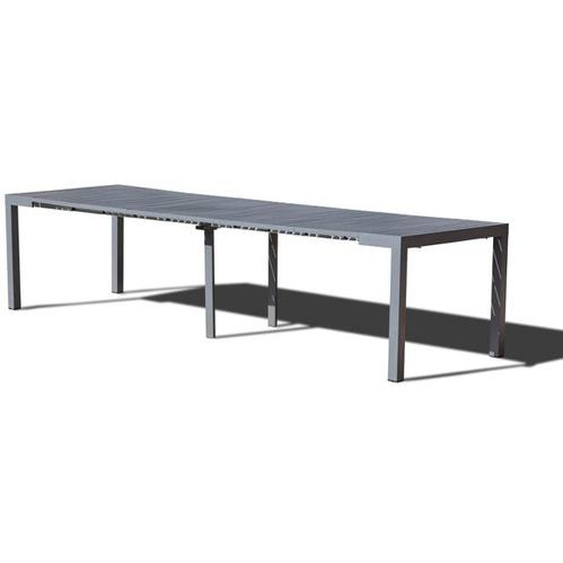 Olhao - Console extensible aluminium - 2/12 pl