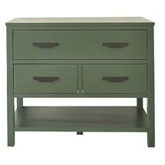 OLIVIA  Meuble de salle de bain en acacia massif 90 cm