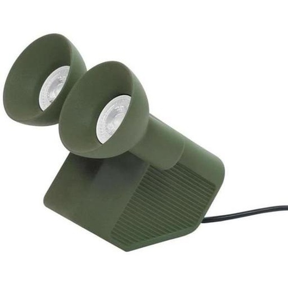 OLO-Lampe à poser Céramique H21cm vert kaki mat Moustache - designé par Jean-Baptiste Fastrez