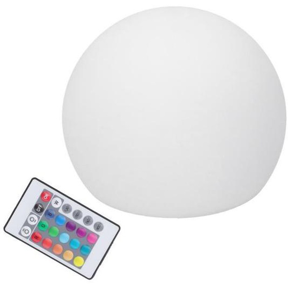 OMABETA lampe de nuit Boule lumineuse LED avec télécommande à 24 touches, lampe Globe RGBW, veilleuse avec 16 deco decorative