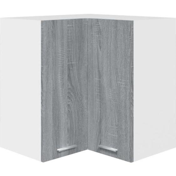 Armoire dangle suspendue - OMABETA - Sonoma gris - 57x57x60 cm - Bois dingénierie - Meuble de cuisine