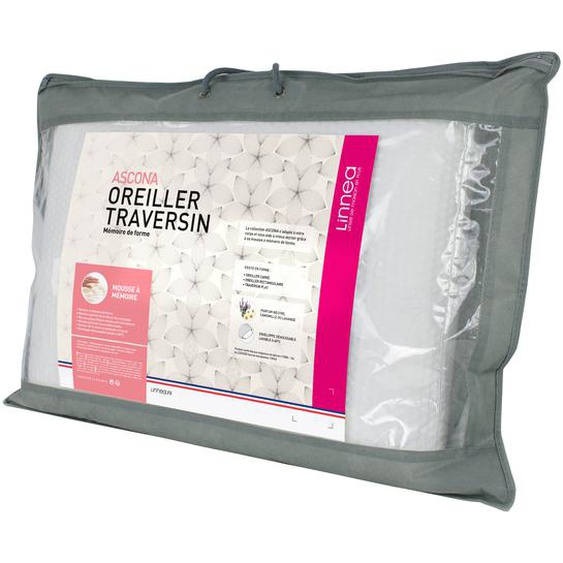 Oreiller 40x60 cm ASCONA mousse à mémoire de forme visco