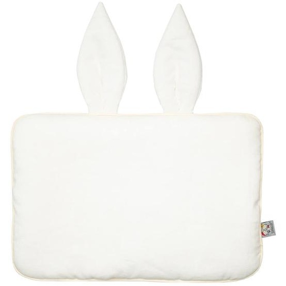 Oreiller Extra Plat Lapin En Lin Écru