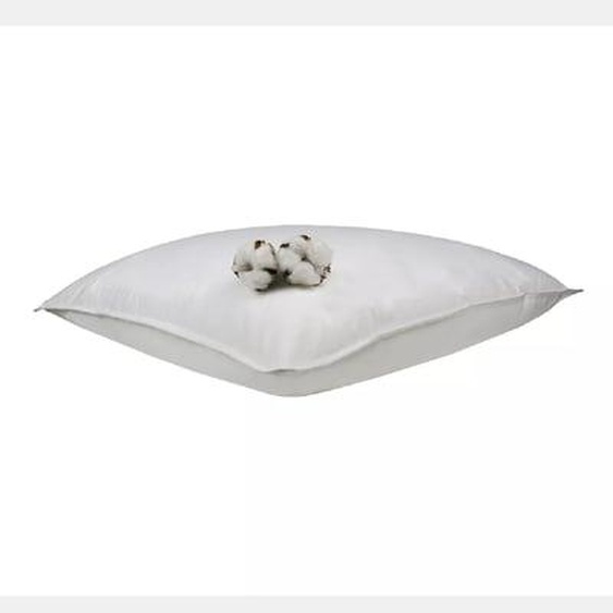 Oreiller fibres synthétiques blanc Bien etre confort ferme