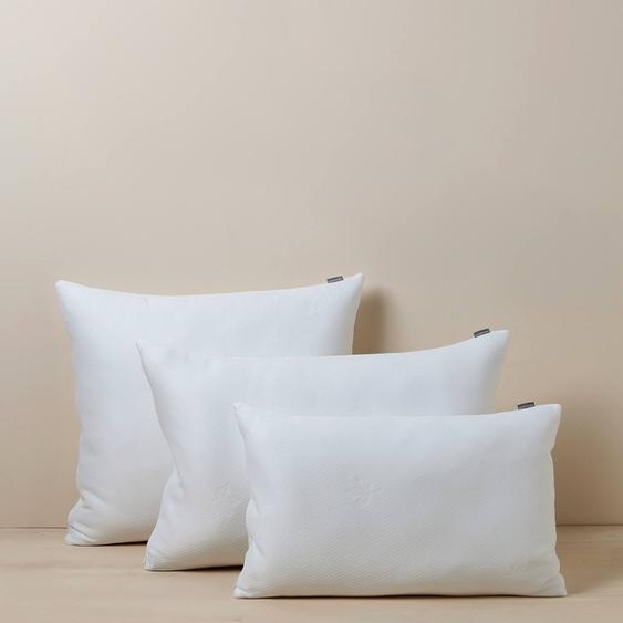 Oreiller moelleux déhoussable blanc