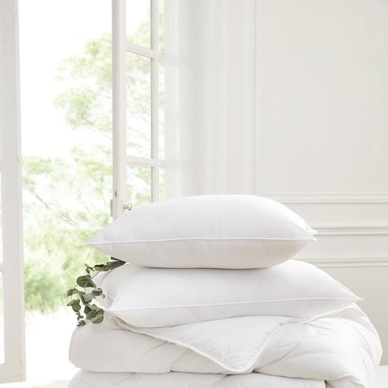 Oreiller moelleux Eole respirant blanc