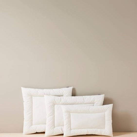Oreiller plat BIO COLLECTION blanc