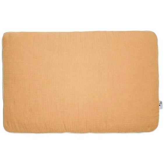 Oreiller Plat En Gaze De Coton Jeanne Camel