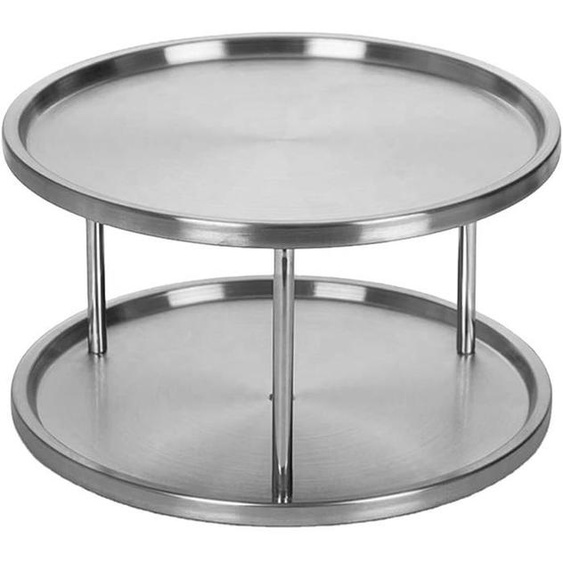 Organisateur darmoire à plateau tournant, support à épices multifonctionnel rotatif pour le rangement de la cuisine, support à épi