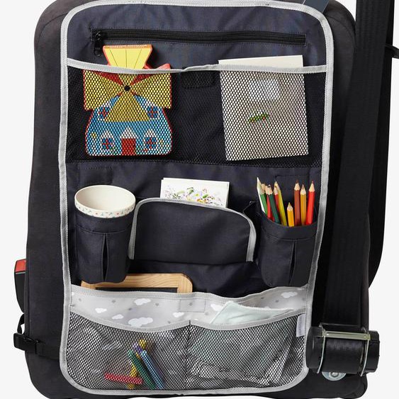 Organisateur de voiture gris clair