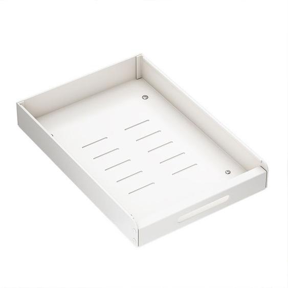 Organisateur Détagère de Tiroir Darmoire Extractible Tiroir Coulissant Extensible pour Armoires de Cuisine 43 x 25 x 6cm