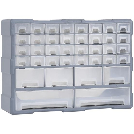 Organisateur multi-tiroirs avec 38 tiroirs 52x16x37,5 cm