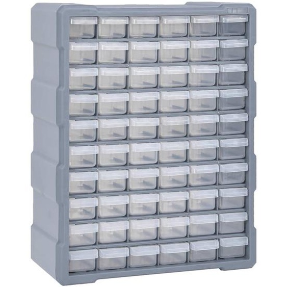 Organisateur multi-tiroirs avec 60 tiroirs 38x16x47,5 cm