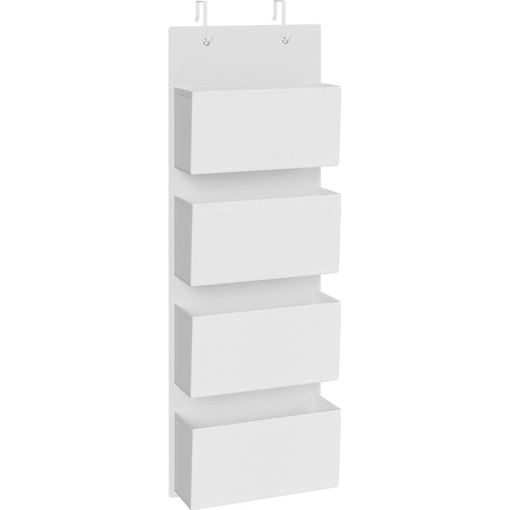 Organisateur pour armoire à 4 compartiments, blanc nuage