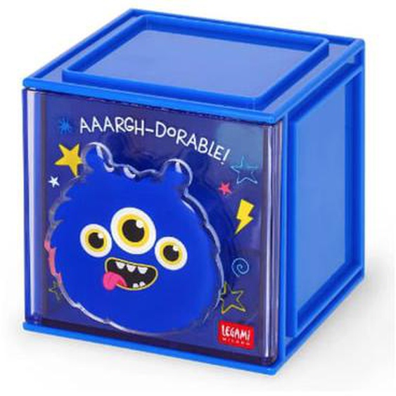 Organiseur de bureau modulable - Cutie Cube - Monstre