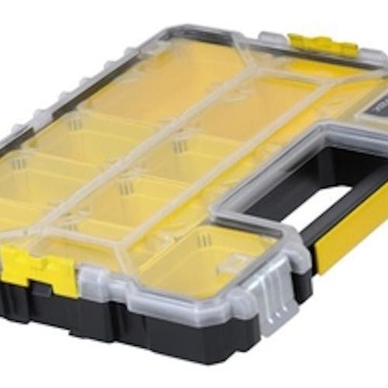 Stanley 1-97-517 small parts/tool box Black, Transparent, Yellow
