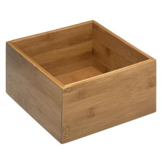 Organiseur Tiroir - BODY BEAUTY - Modèle Wood - 18cm - Bambou - Naturel