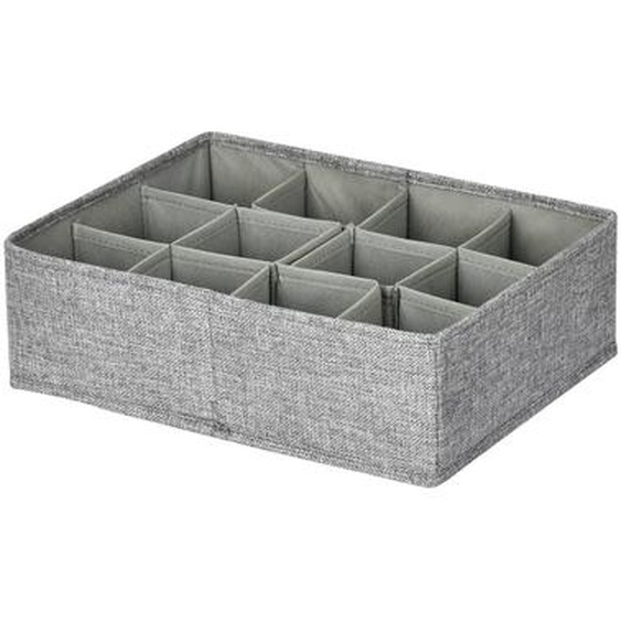 Organiseur Tiroir Gris 12 Compartiments -