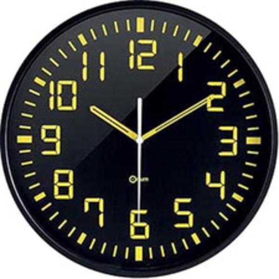 Orium Horloge Contrast, mouvement à quartz, noir/jaune