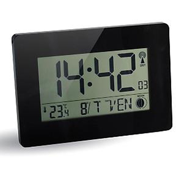 ORIUM Horloge digitale radio-pilotée- Noir