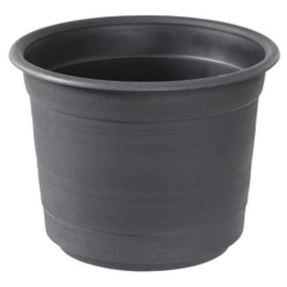 ORTHEX Pot de fleurs EPOQUE, diamètre : 350 mm, noir