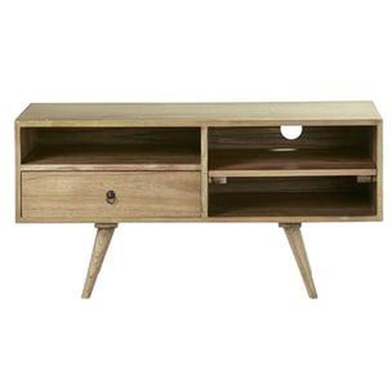 OSCAR  Meuble TV en mindi massif 110 cm