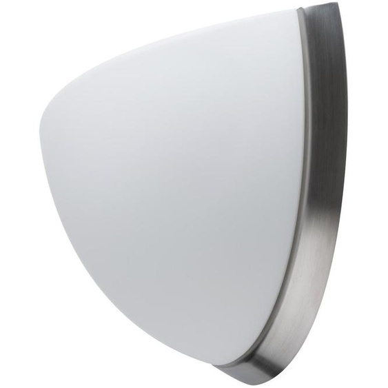 OSMONT NEL44592 NELA DL2 applique murale acier inoxydable / blanc IP43 60W E27 HF