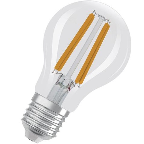 Osram Ampoule LED E27 Sphéprique transparente 3,8 W - 806 lm - Blanc chaud - Equivaut à 60 W
