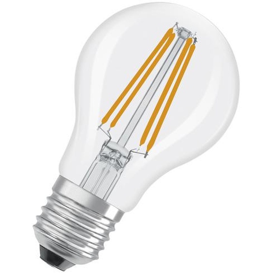 Osram Ampoule LED E27 Sphérique transparente 5 W - 1055 lm - Blanc chaud - Equivaut à 75 W
