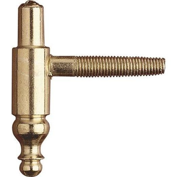 OTLAV Paumelle à percer partie cadre type 190, paumelle ø 13 mm, acier laitonné
