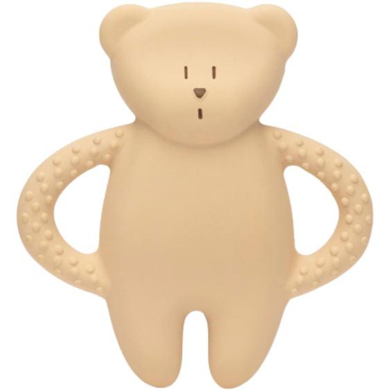 Ourson Dentition Caoutchouc Naturel Sable