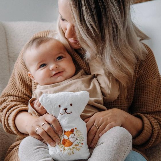 Ourson thérapeutique BEKE BOBO orange