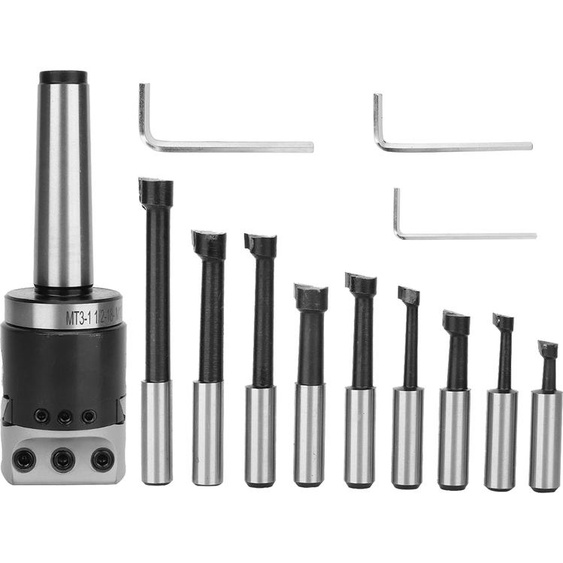 Outil dalésage,M12,MT3,F1,Adaptateur dalésage