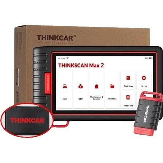 Outil de diagnostic automobile, diagnostics complets du système, 28 fonctions de réinitialisation, THINKSCAN MAX 2, VERSION MONDIALE