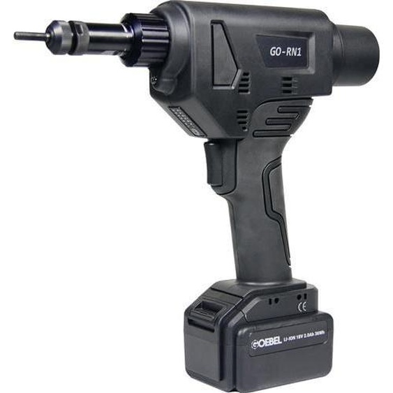 Outil de pose décrous à sertir sur batterie GO-RN1 16 pces 18.000N en coffret Ku