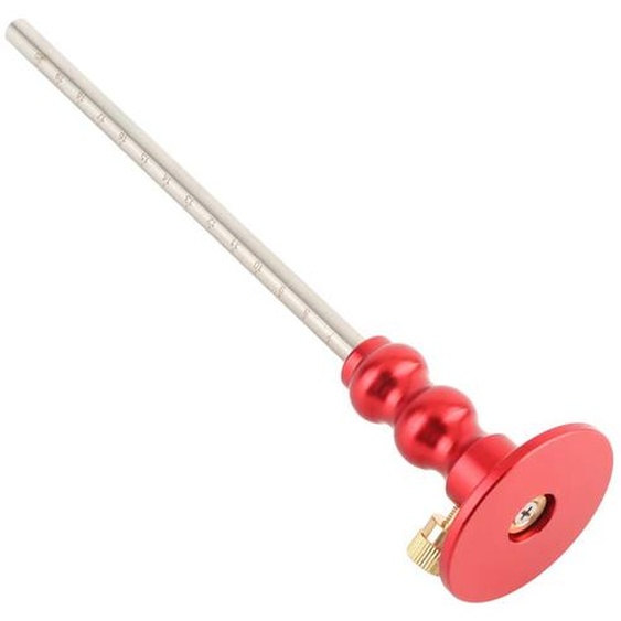 Outil de traçage pour le travail du bois Roue de marquage Rouge