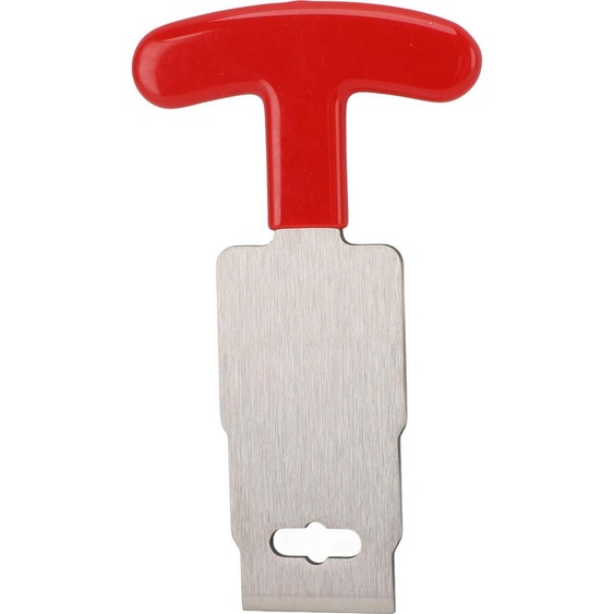 Outil denlèvement de bouchon de piscine Outil denlèvement de bouchon de piscine en métal avec poignée pour piscine enterrée Spa Tub