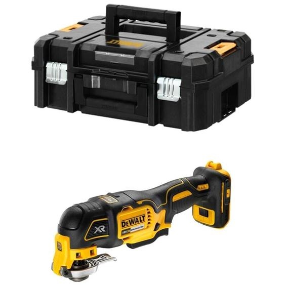 Outil multifonctions 18V (Machine seule) 32 accessoires en TSTAK - Dewalt DCS355NT-XJ