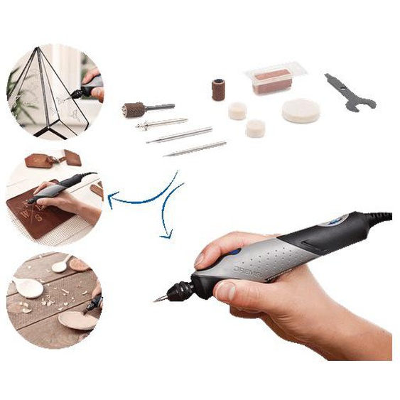 Outil mutli-usage 9W Stylo+ avec 15 accessoires - DREMEL - F0132050JM