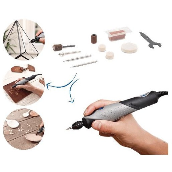 Outil mutli-usage 9W Stylo+ avec 15 accessoires - DREMEL - F0132050JM