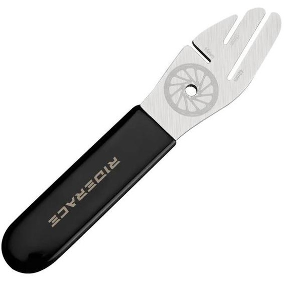 Outil pour disque de frein, acier inoxydable durable, poignée ergonomique en caoutchouc, noir