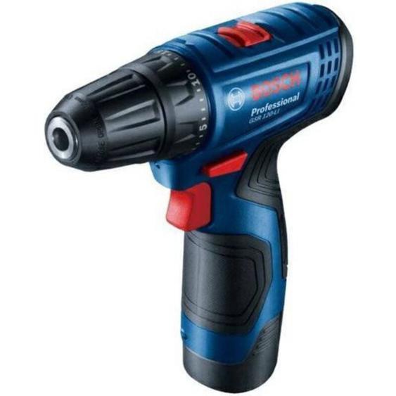 Perceuse-visseuse sans fil Bosch Professional gsr 120-LI 12 v 2.0 Ah Li-Ion + 2 batteries, + chargeur, + mallette