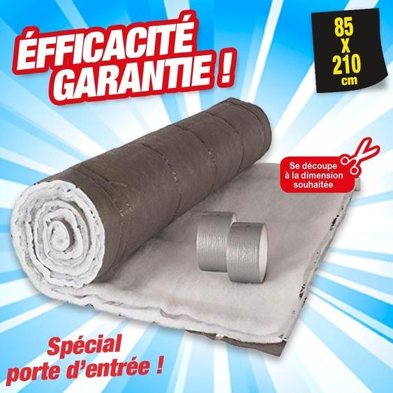 Outiror - Kit isolation porte de service - anti froid, anti courant dair