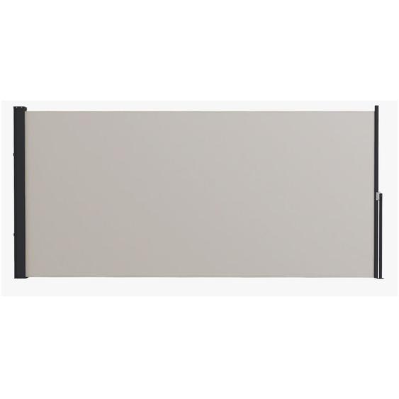 Outsunny - Store latéral brise-vue paravent rétractable dim. 3L x 1,40H m gris