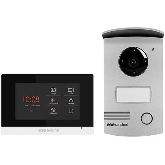 Ouvre-porte vidéo intelligent SCS SENTINEL Visiodoor 4.3 Aluminium
