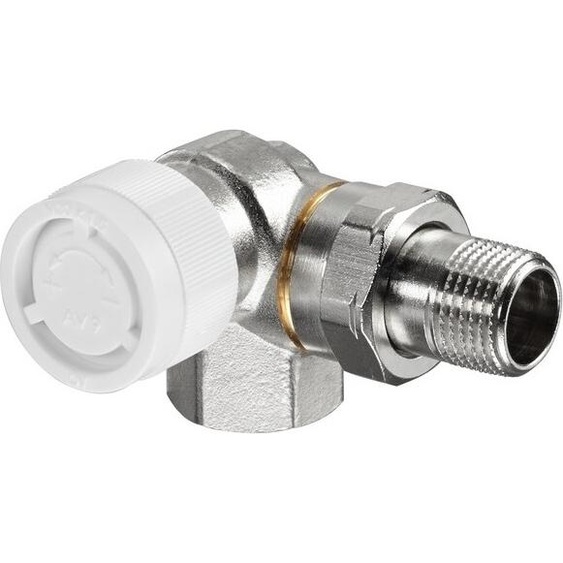 Oventrop, robinet thermostatique série AV 9 M 30 x 1,5, PN 10, équerre à droite, DN 15