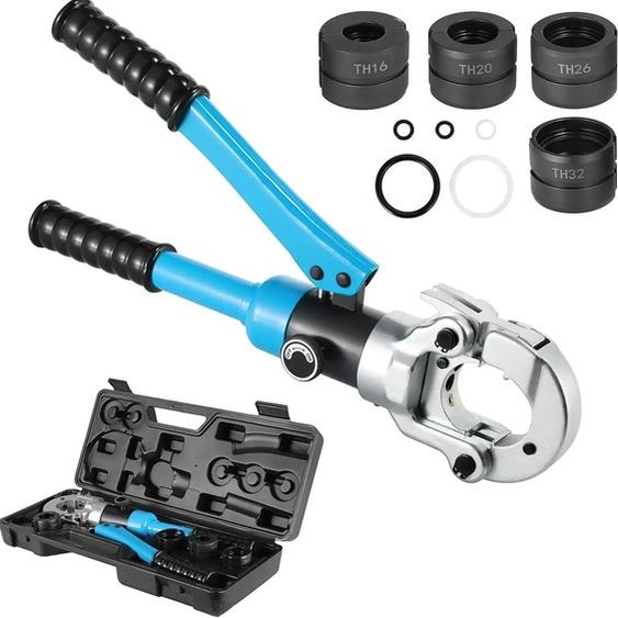 OWJHE Outils de sertissage de tubes en plastique et aluminium pour tuyaux Pex hydrauliques, outil de sertissage hydraulique CW-1632, sertisseuse de plomberie à pression pour PB