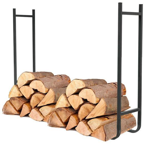 Oxeo - Range bûches extensible - range bois de chauffage exterieur - Range bois grande capacité - modulable - acier - Revêtement époxy