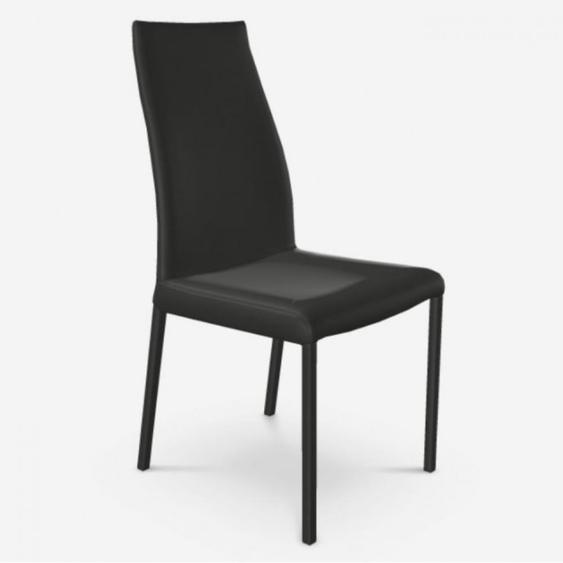 OZZIO BLITZ Chaise en Eco-cuir graphite