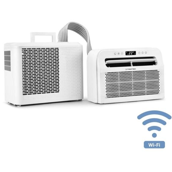 Pac c 1500 s - Climatiseur mobile de camping 3 en 1 avec refroidissement, ventilation & déshumidification, 1.500 w - Trotec